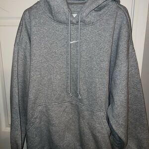 Nike Women's Heather Gray Hoodie